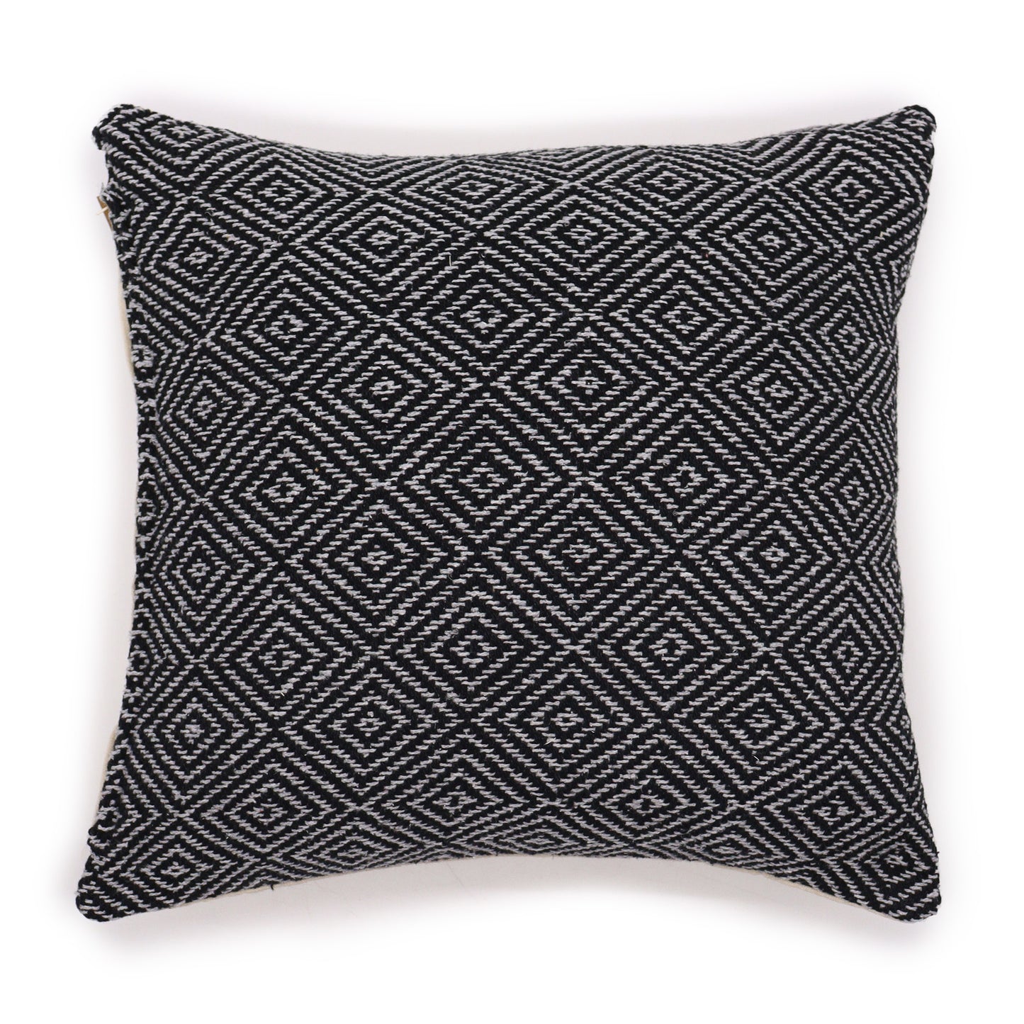 Classic Cushion Cover - Maze Black