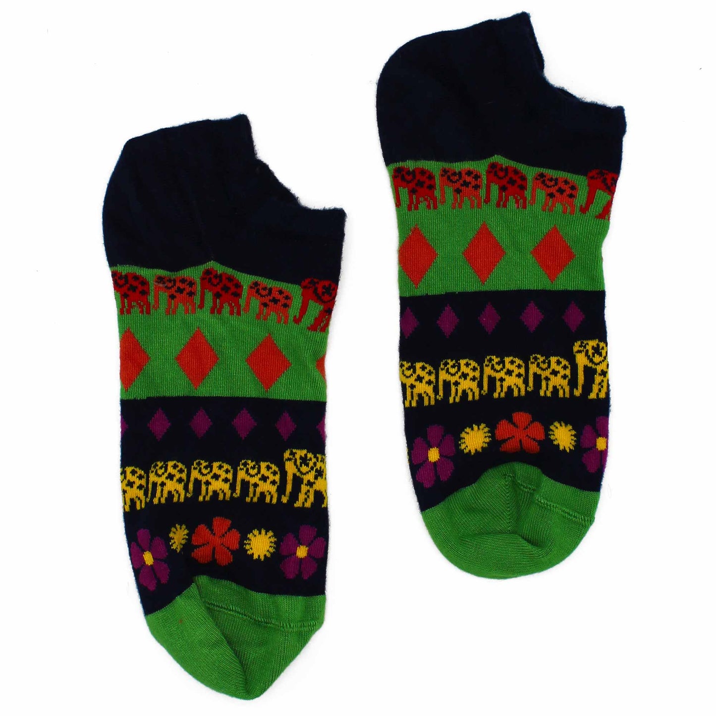 M/L Hop Hare Bamboo Socks Low (7.5-11.5) - Lucky Elephant